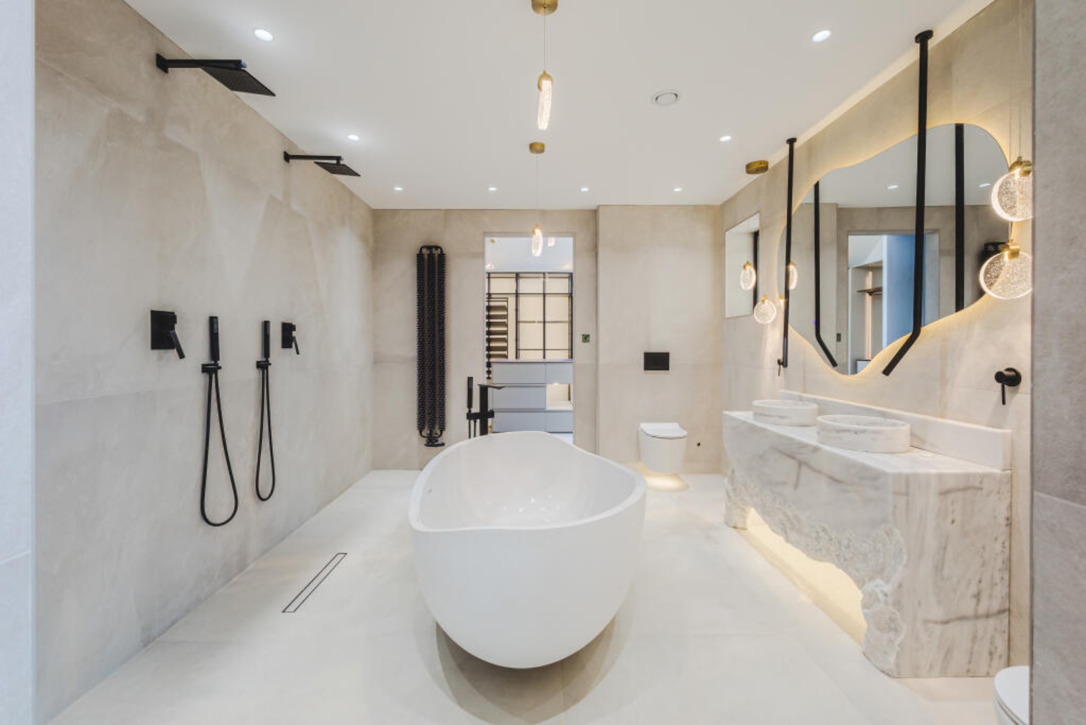 Premium bathroom completed as part of a Chilane development