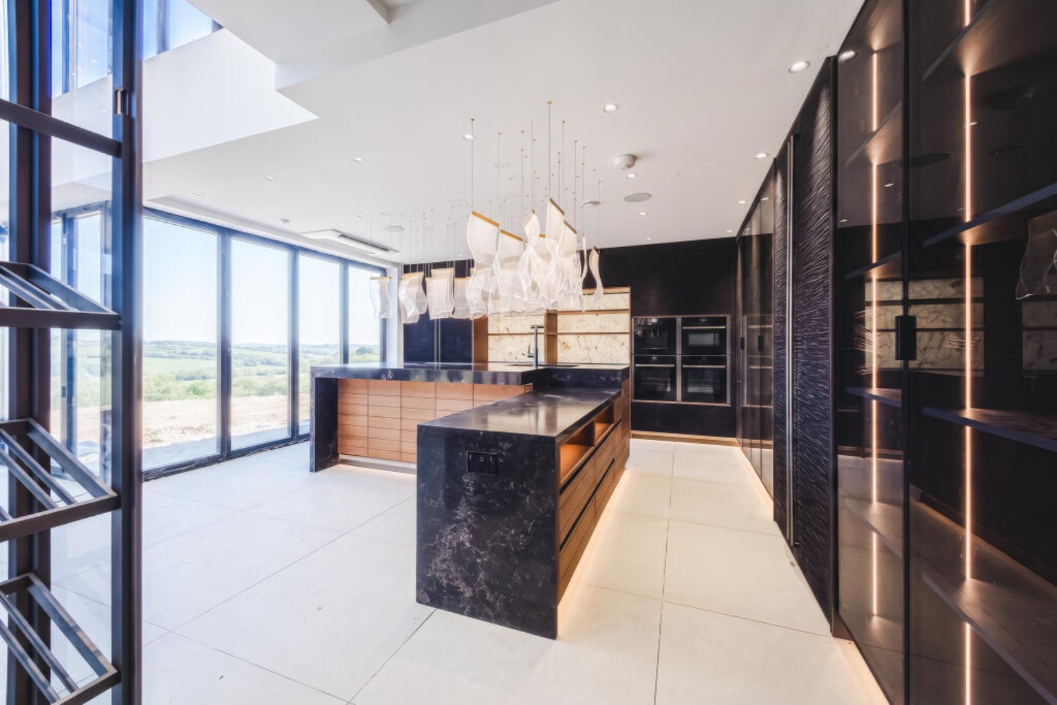 Luxury kitchen completed in a premium residential project
